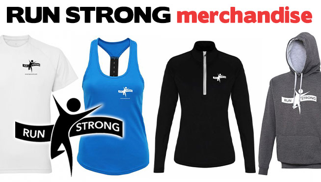 Run Strong merchandise clothing