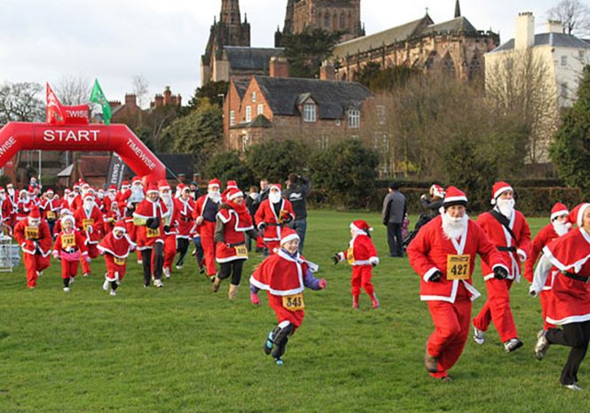 EVENT – Charity Santa Dash – Lichfield – 9th December 2017 10.30 a.m