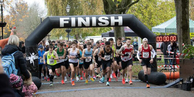 Tamworth 10k Nov 2021 Start line